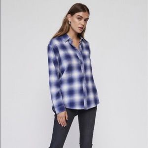 Pistola Blue Flannel Button Up!